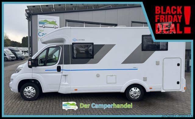 Half-integraal camper SUNLIVING S 65SL 1.HAND#AHK#NAVI#SAT-TV#EINZELBETTEN