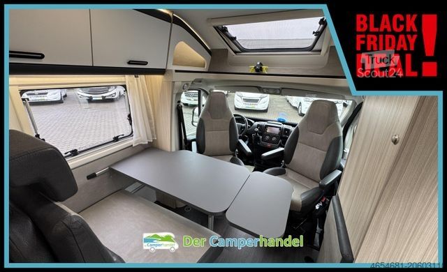 Half-integraal camper SUNLIVING S 65SL 1.HAND#AHK#NAVI#SAT-TV#EINZELBETTEN