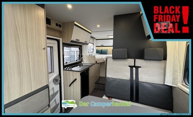 Half-integraal camper SUNLIVING S 65SL 1.HAND#AHK#NAVI#SAT-TV#EINZELBETTEN