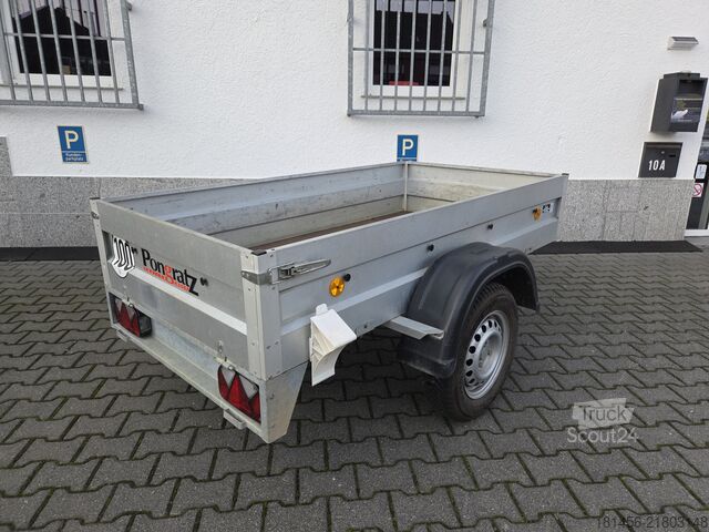 مقطورة سيارة Pongratz gebremst gebraucht