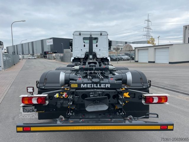 Camion benne à bras amovible MERCEDES-BENZ Actros 2546 Meiller RS 21.70 -MIETE-