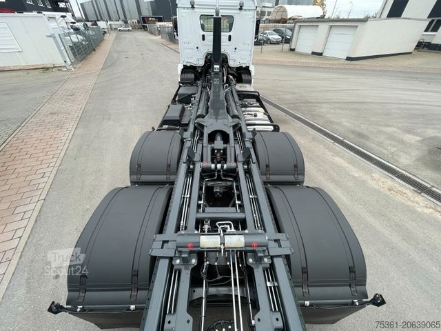 Camion benne à bras amovible MERCEDES-BENZ Actros 2546 Meiller RS 21.70 -MIETE-