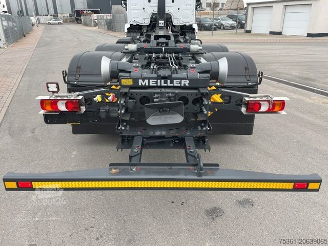 Camion benne à bras amovible MERCEDES-BENZ Actros 2546 Meiller RS 21.70 -MIETE-