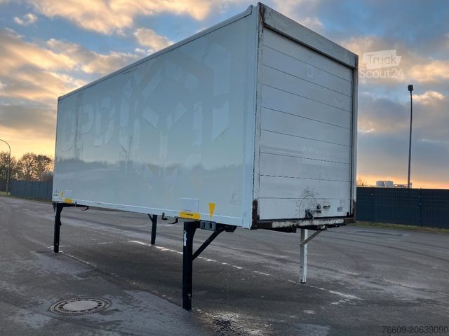 Ρυμουλκούμενο με εναλλάξιμο αμάξωμα SPIER Wechselbrücke Koffer