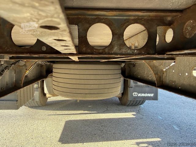 Odprta polprikolica s ponjavo KRONE 3 Achs Mega Liftachse PalKasten TÜV12/25 LasiXL