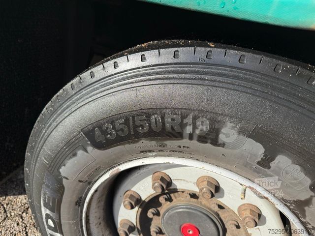 Atvira puspriekabė su tentu KÖGEL 3Achs MEGA Staplerhalter Liftachse SAF TÜV02/26