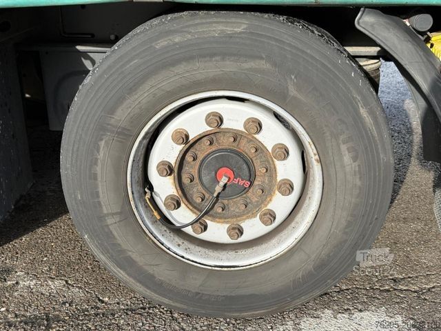 Atvērta puspiekabe ar tentu KÖGEL 3Achs MEGA Staplerhalter Liftachse SAF TÜV02/26