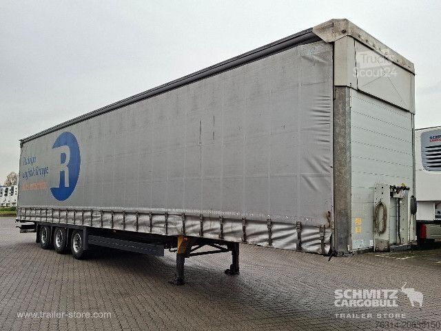 Auflieger mit Pritsche & Plane Schmitz Cargobull Curtainsider Mega Getränke