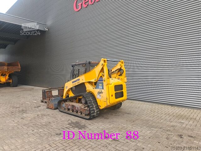 ładowarka gąsienicowa Komatsu CK 35-1 Bucket + Forks!