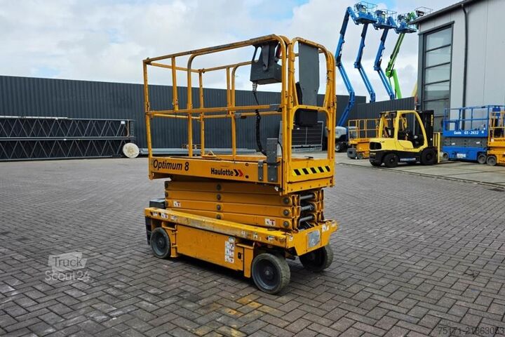 Schaarlift Haulotte Optimum 8 Electric,Batteries(07-2025),7.77m Workin