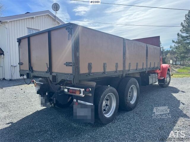 Kranbil Scania LS110 Bonnet Truck – Tipper/Crane Truck – HIAB 650