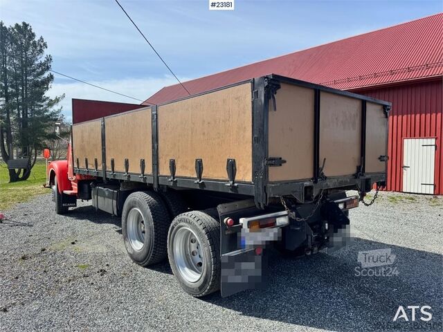 Kranbil Scania LS110 Bonnet Truck – Tipper/Crane Truck – HIAB 650