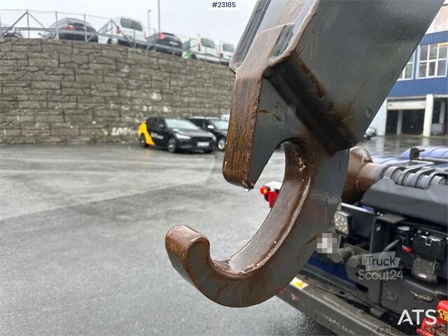 Sistema de braço de gancho Scania R650 6x2 w/ 21 T hook. WATCH VIDEO
