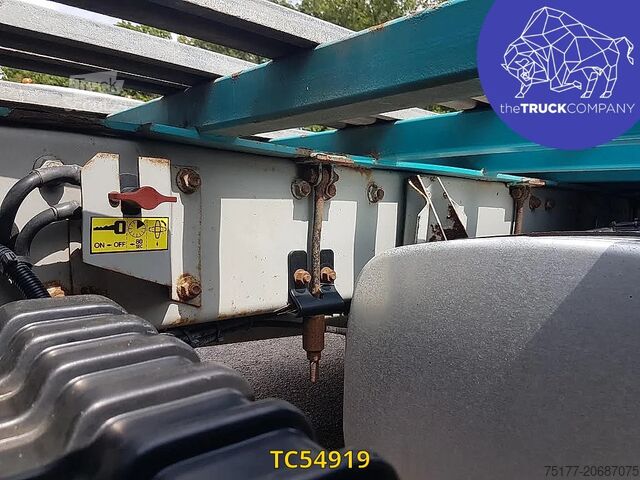 Remorque à plate-forme DAF XF 105 410