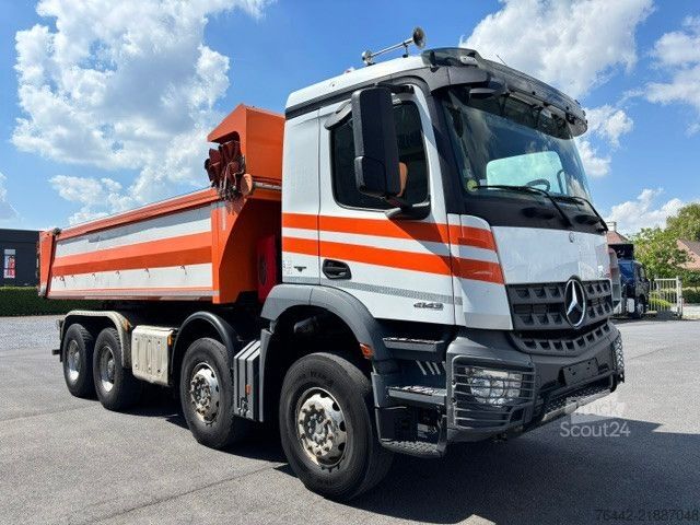 Camión volquete MERCEDES-BENZ AROCS"4143K"KKLAPPE-KLIMA
