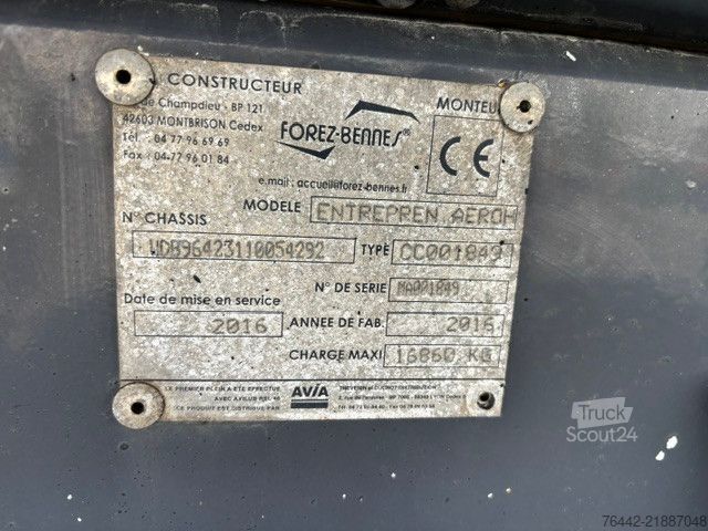 Camião basculante MERCEDES-BENZ AROCS"4143K"KKLAPPE-KLIMA