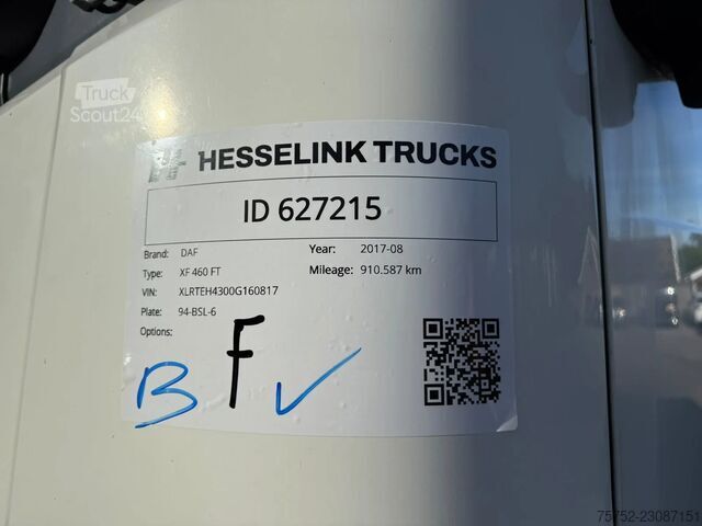  DAF XF 460 Retardet Standairco ACC NL Truck APK/TUV...
