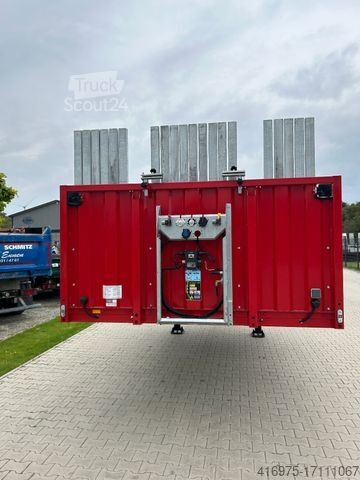 Semitrailer FLIEGL Hangler SDS-H 480 Mega-Z Teleskop RH110 Plateau