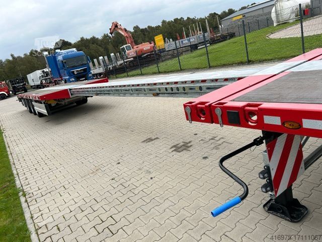 Semitrailer FLIEGL Hangler SDS-H 480 Mega-Z Teleskop RH110 Plateau
