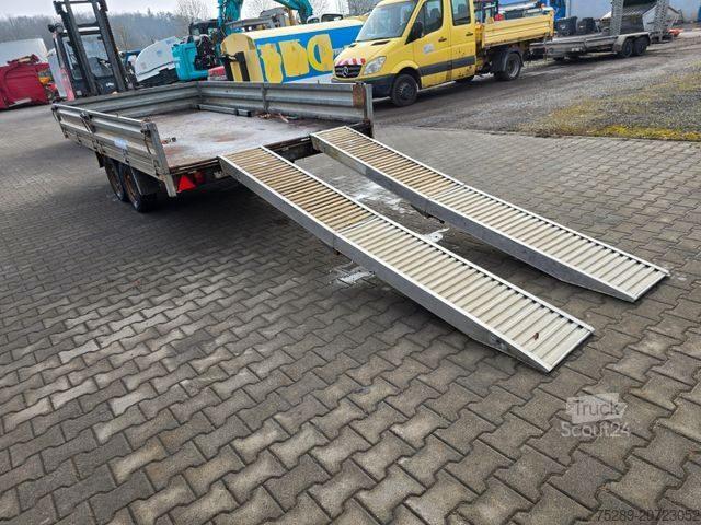 Przyczepa samochodowa BRENDERUP Anhänger 2000 GB Bagger L/B/H 4270 x 2050 x 400