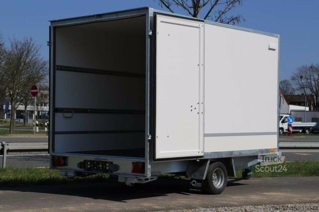 Box trailer BLYSS Kofferanhänger Hochlader 260x160x180cm 1300kg GG