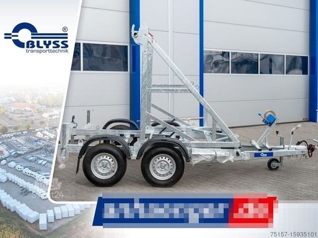Aanhangwagen BLYSS Kabeltransportanhänger 475x232x217 cm 3000kg GG