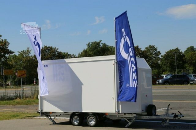 Aanhangwagen BLYSS Eventanhänger Messeanhänger 420x200x200cm 2000kg