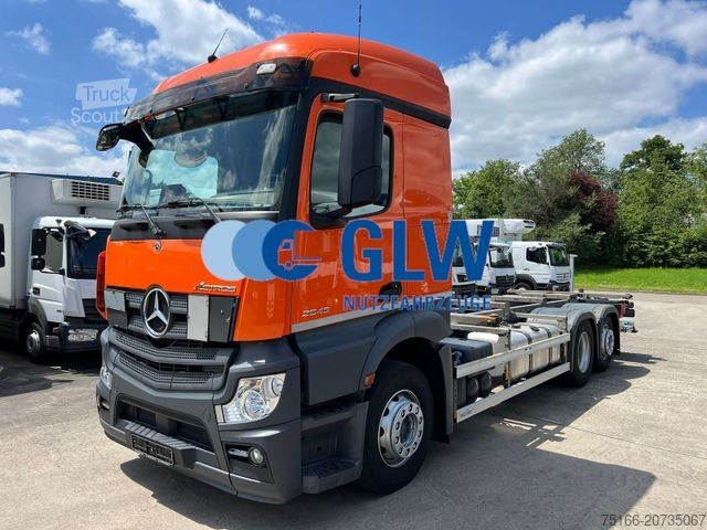 Шасі вантажівки MERCEDES-BENZ ACTROS 2545 L BDF*Lenkachse+Nebenantrieb+ADR