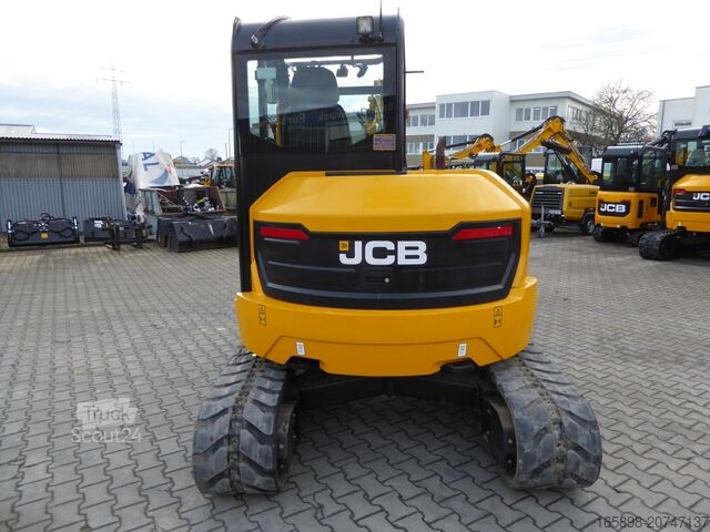 Mini bager JCB 56Z-2 PRO mit Powertilt und Löffelpaket