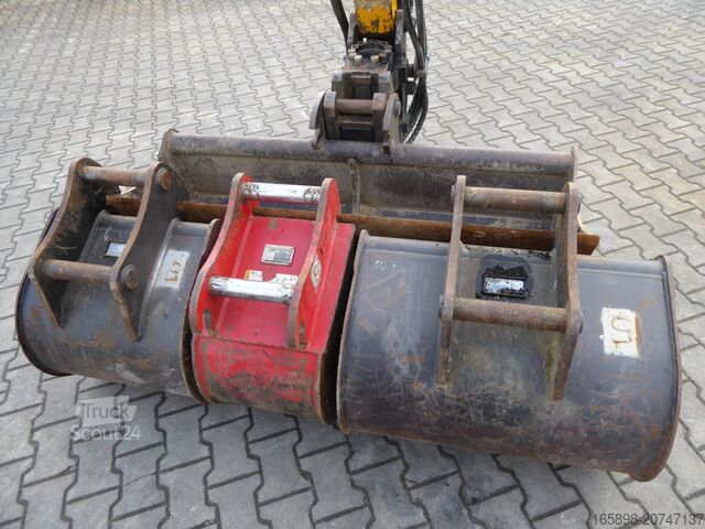 Mini bager JCB 56Z-2 PRO mit Powertilt und Löffelpaket