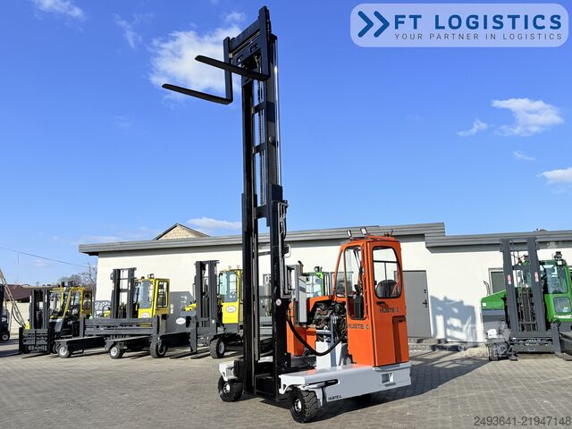 štirismerni viličar Hubtex DQ45G DUPLEX 5000 FORK-POSITIONER CABIN