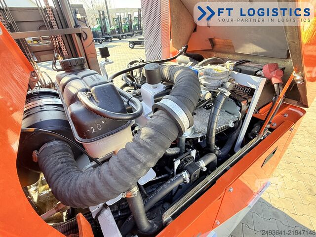 štirismerni viličar Hubtex DQ45G DUPLEX 5000 FORK-POSITIONER CABIN