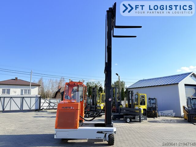 štirismerni viličar Hubtex DQ45G DUPLEX 5000 FORK-POSITIONER CABIN