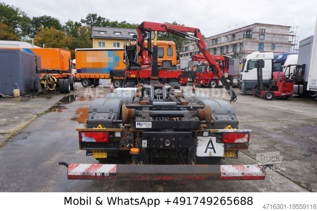 Roll-off tipper truck MAN TGS 26.400 BL *Hyva-20.60S/HMF-1444-22/Lenk+Lift