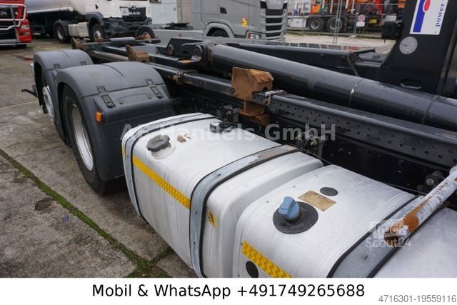 Roll-off tipper truck MAN TGS 26.400 BL *Hyva-20.60S/HMF-1444-22/Lenk+Lift