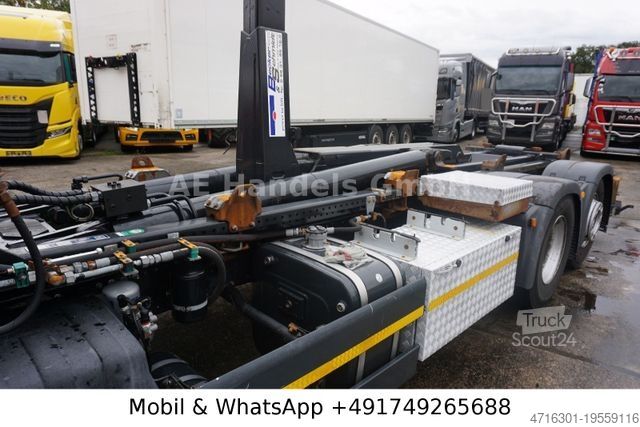 Roll-off tipper truck MAN TGS 26.400 BL *Hyva-20.60S/HMF-1444-22/Lenk+Lift