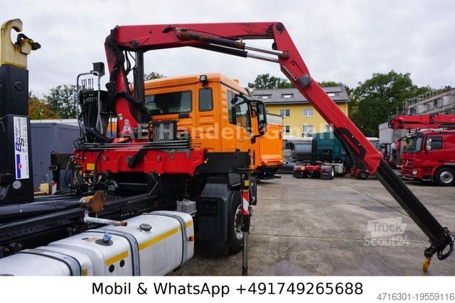 Roll-off tipper truck MAN TGS 26.400 BL *Hyva-20.60S/HMF-1444-22/Lenk+Lift