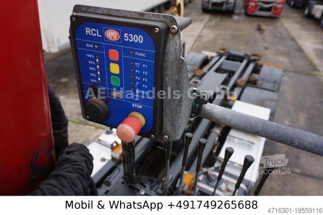 Roll-off tipper truck MAN TGS 26.400 BL *Hyva-20.60S/HMF-1444-22/Lenk+Lift