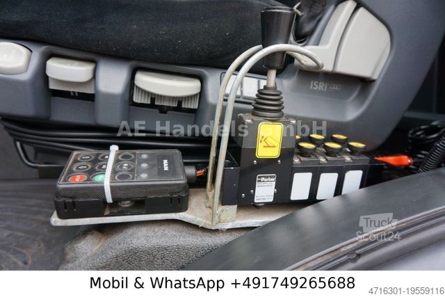 Roll-off tipper truck MAN TGS 26.400 BL *Hyva-20.60S/HMF-1444-22/Lenk+Lift