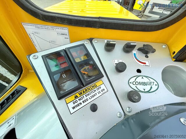 4-kierunkowy wózek widłowy Combilift C3000XL / GAS / DUPLEX 3200 / FREE LIFT