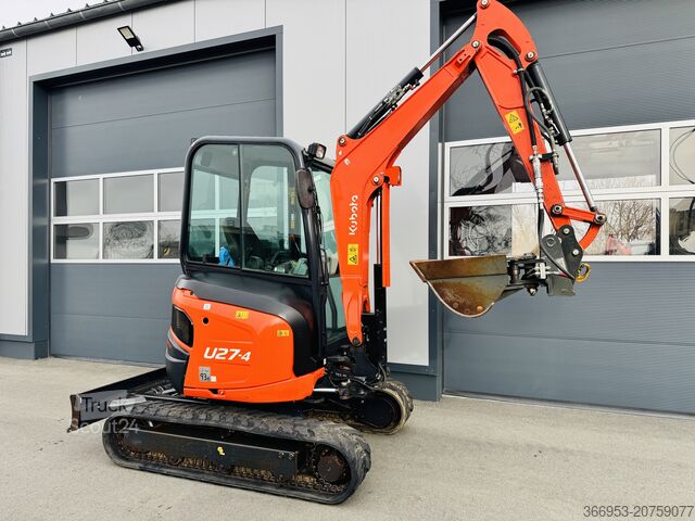 Miniexcavadora Kubota U27-4