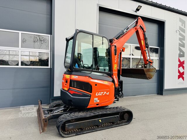 Miniexcavadora Kubota U27-4
