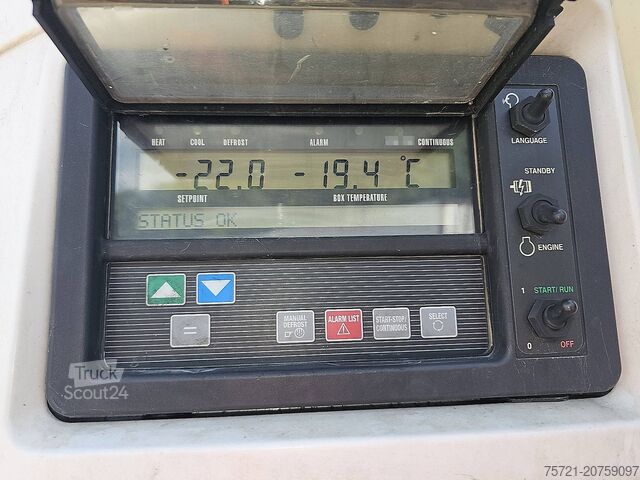 Koel-vriestransport SCHMITZ SKO 24 EURO MEATRAIL