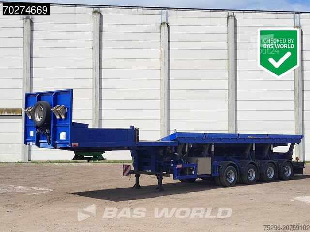 Kipper Schmidt SPT/65/Z/2,6 4 axles Schraglader Lift + Lenkachse