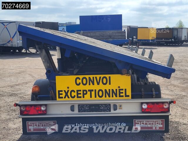 Kipper Schmidt SPT/65/Z/2,6 4 axles Schraglader Lift + Lenkachse