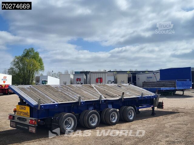 Kipper Schmidt SPT/65/Z/2,6 4 axles Schraglader Lift + Lenkachse