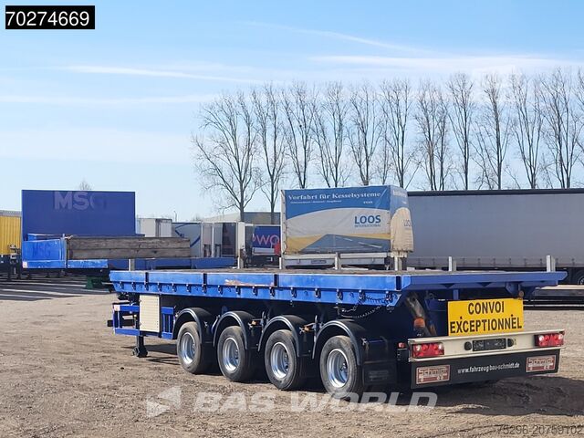 Kipper Schmidt SPT/65/Z/2,6 4 axles Schraglader Lift + Lenkachse