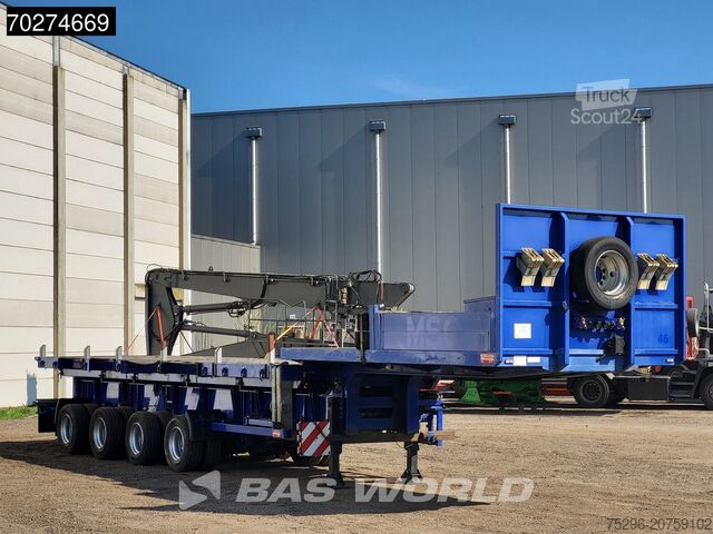 Kipper Schmidt SPT/65/Z/2,6 4 axles Schraglader Lift + Lenkachse