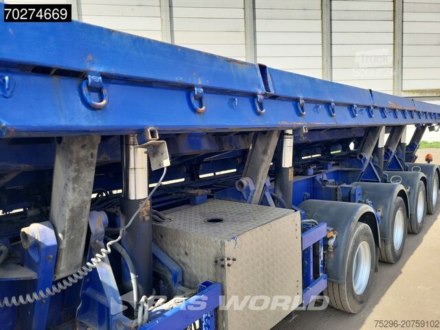 Kipper Schmidt SPT/65/Z/2,6 4 axles Schraglader Lift + Lenkachse