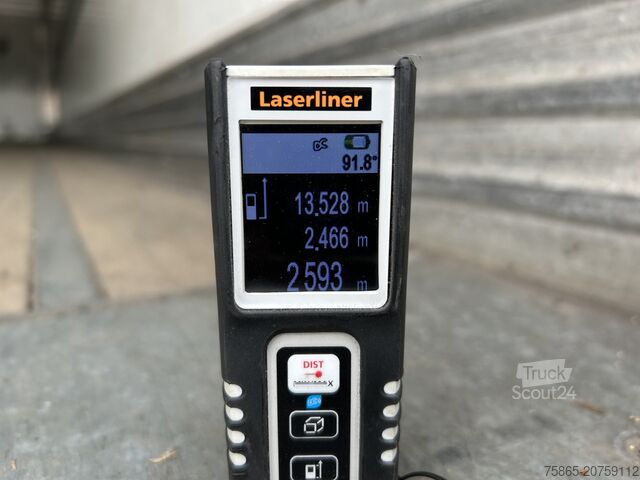 čemodāns Fruehauf FSR MD4 / Box / Loadlift 2000 kg / Lift axle